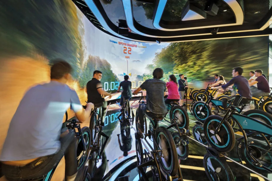 Using impressive projection mapping technology this exhibition, designed by Kunzberg for the World Expo 2017, highlights energy and sustainability concepts through elaborate large-scale interactive exhibits and is nominated for Best Use of Digital Technology
