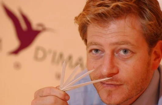 Gregory Magert, Managing Director of Parfum d'image, the company tasked with find the right smells for the Citroen C4