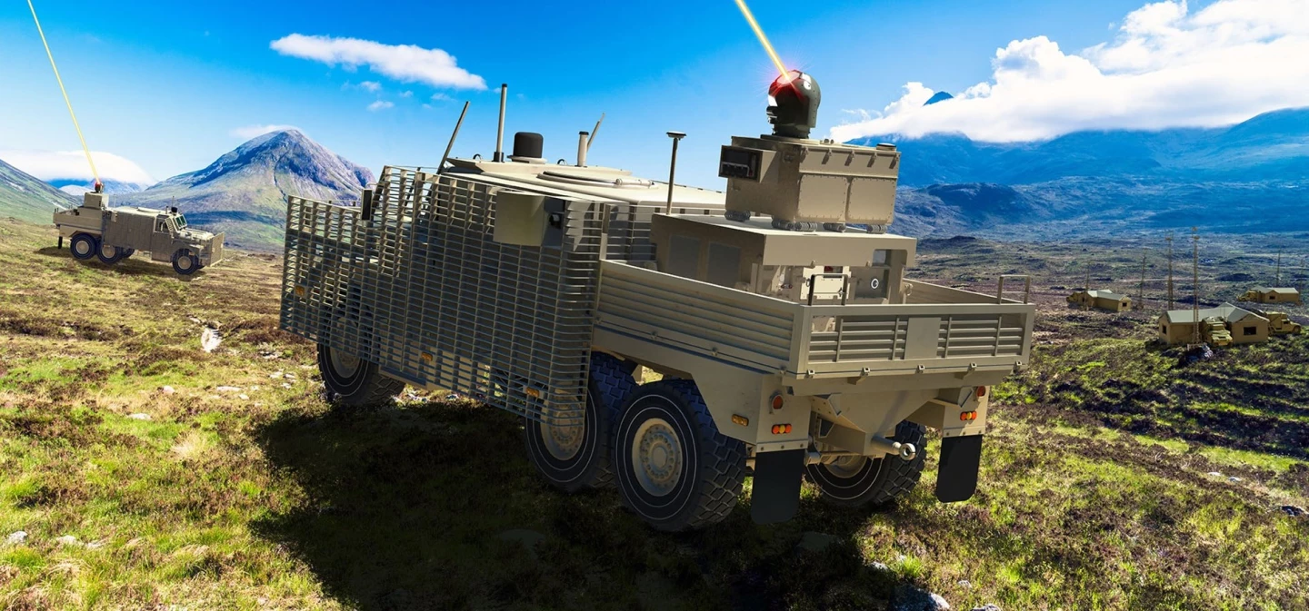 Wolfhounds with lasers installed