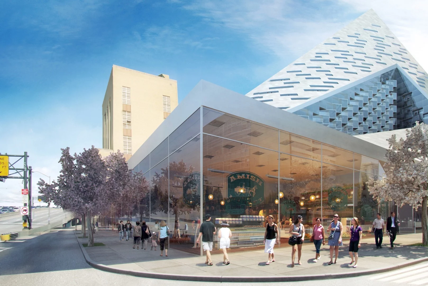 Residents of Via 57 West will have access to lounges, a library, a party room, a screening room, a games room and a kids' playroom