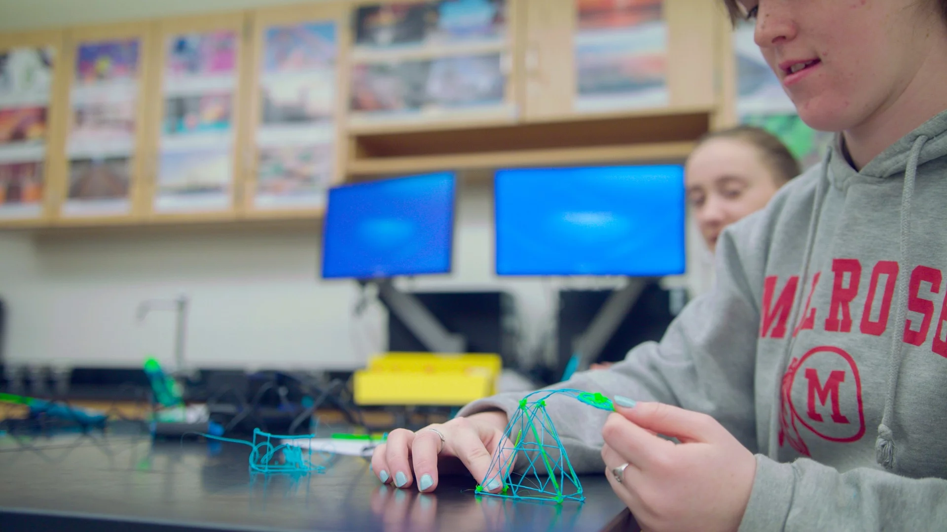 The Create+ EDU Learning Pack comes with 3Doodler pens, resource materials and ABS, PLA and Flexy plastic strands