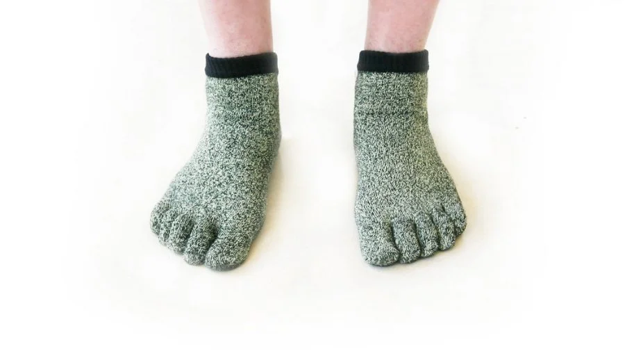 Five toes give you more natural comfort