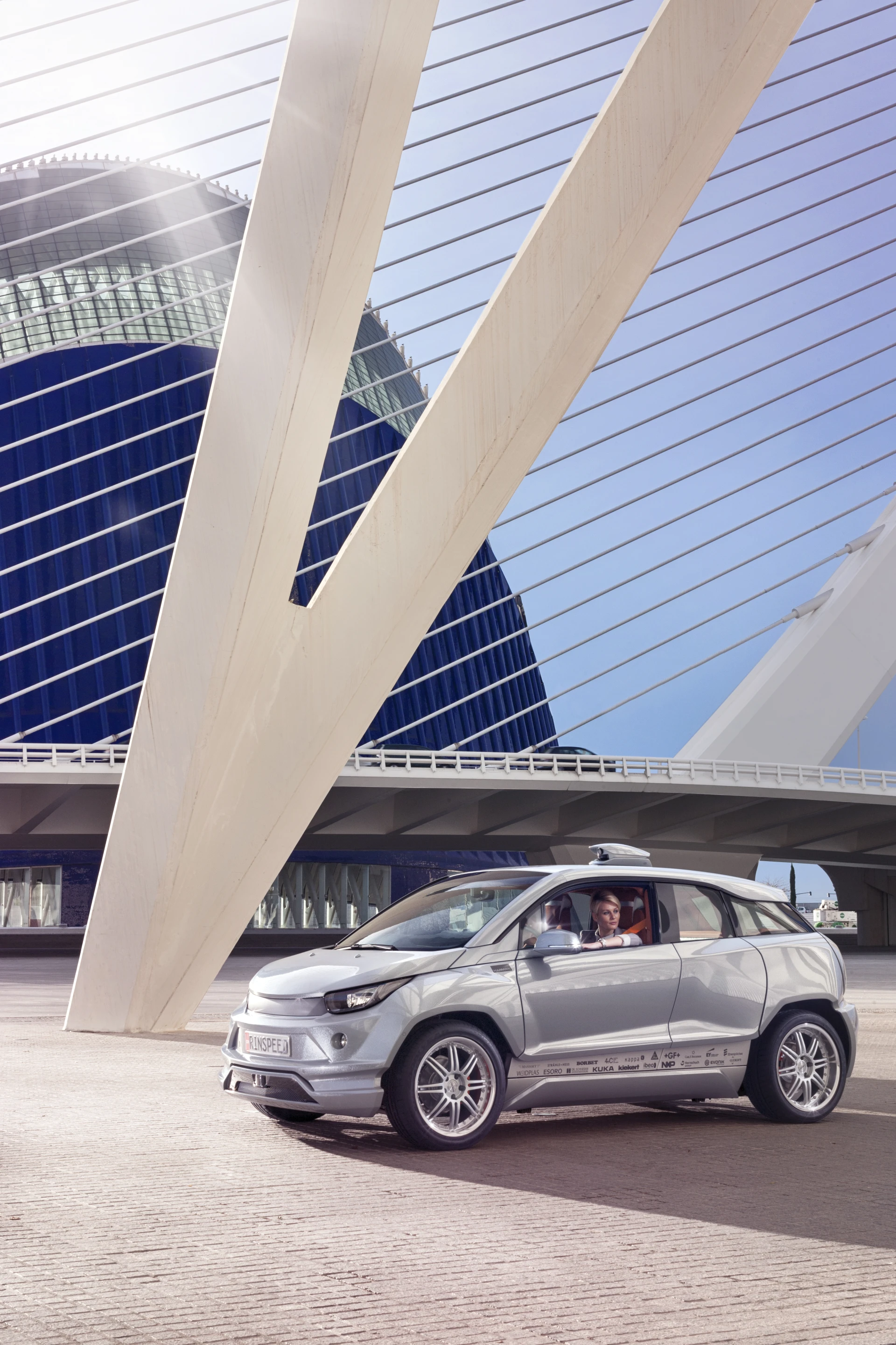 The Budii is designed to be a test platform for future Rinspeed autonomous vehicle ideas