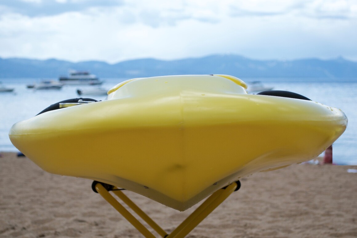 On the water with Kymera's jetpowered body board