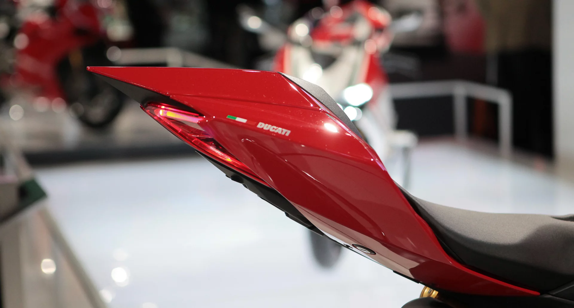 Ducati's 1199 Panigale at EICMA