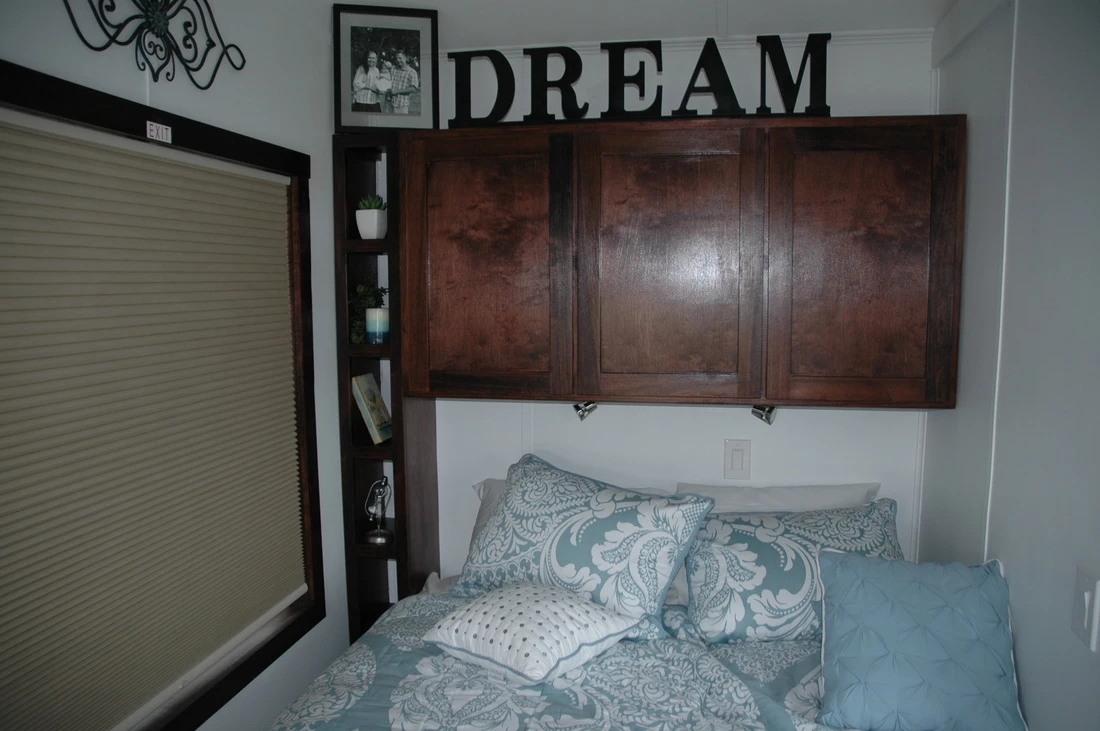 Inside the bedroom area