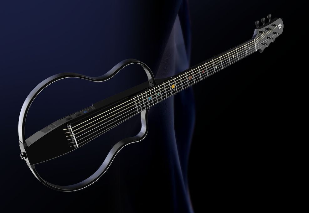 Bamboo smart guitar cuts the cord with onboard wireless transmission