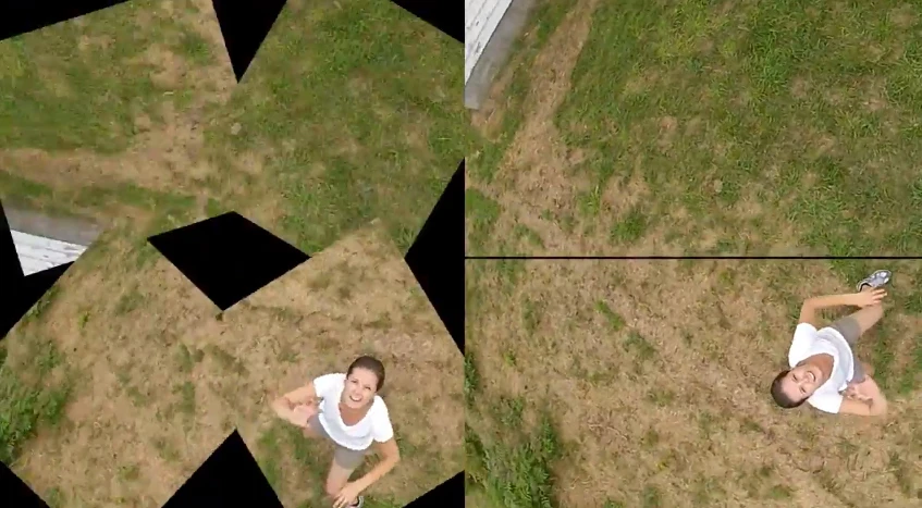 Squito is capable of taking panoramic shots which can then be stitched together seamlessly