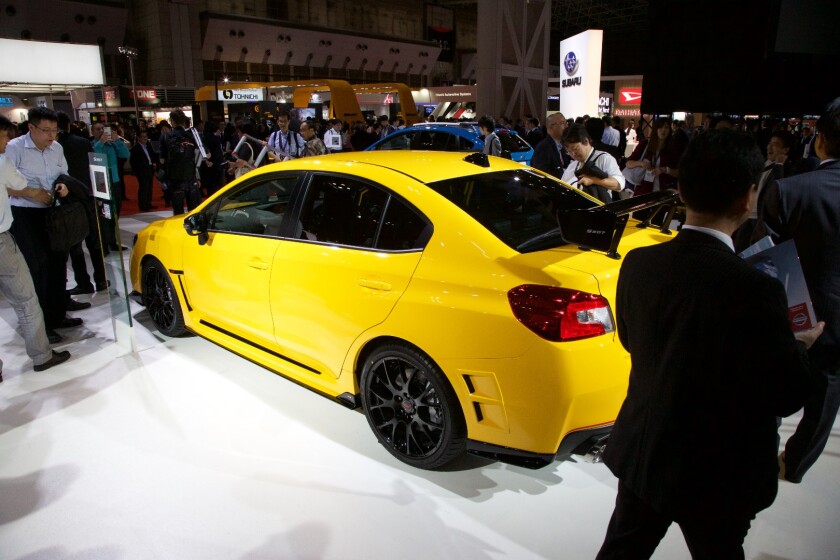 Subaru WRX STI S207 Limited Edition rear quarter.