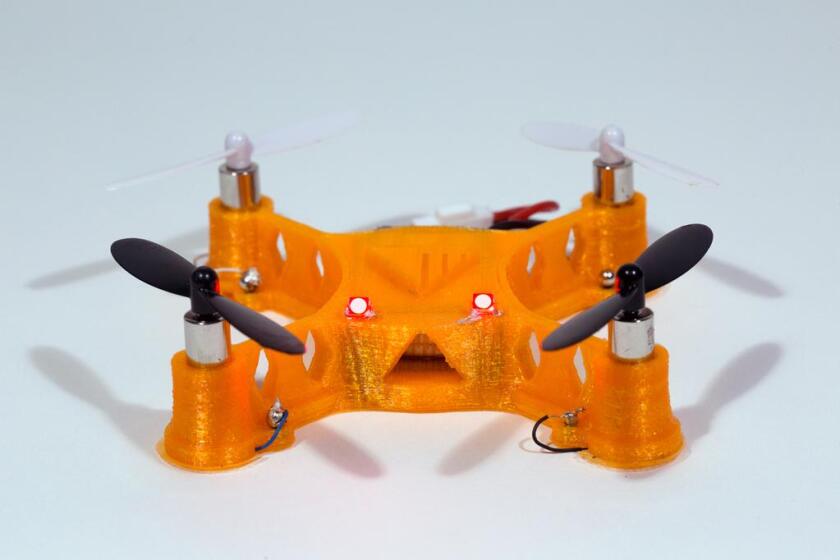 The startup has demonstrated the capabilities of their printer by building a functioning quadcopter