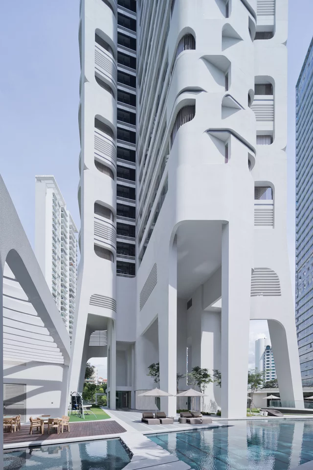 The 36-story Ardmore Residence, Singapore, by UNStudio (Photo: Iwan Baan ©)