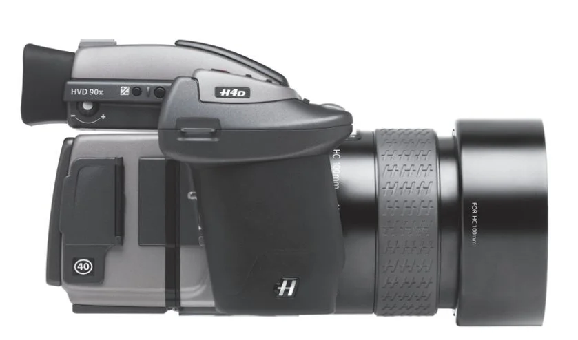 Three viewfinder options are available, the HVD-90x (shown) which offers 3.1 times magnification, the HV90 which has 2.7 times magnification and the HVM, which is a waist level viewfinder with 3.2 times magnification