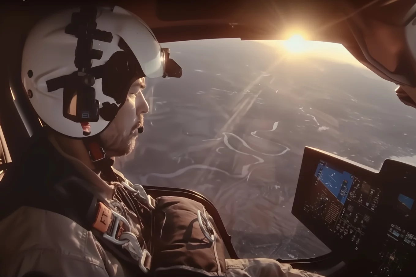 BETA's founder and CEO piloting the company's first production-line CX300