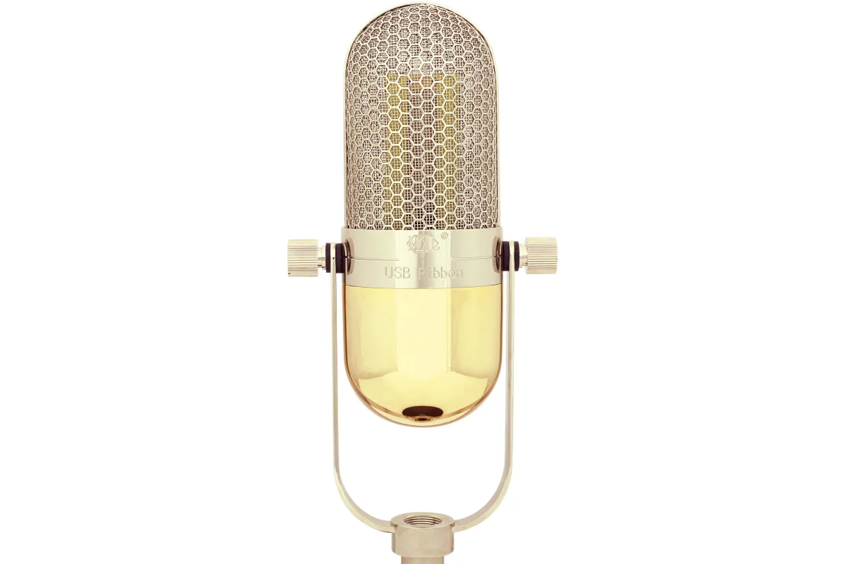 Merging new technology with vintage audio - the world's first USB ribbon microphone from MXL