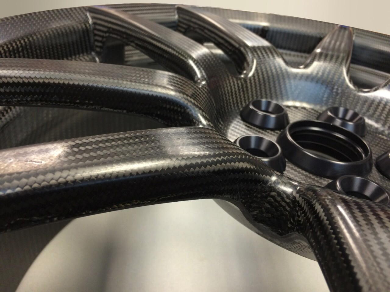 Ford will let you have wheels finished in a gloss or matte coating