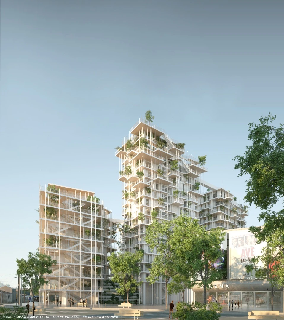 Canopia is slated for Bordeaux’s Gare Saint Jean neighborhood