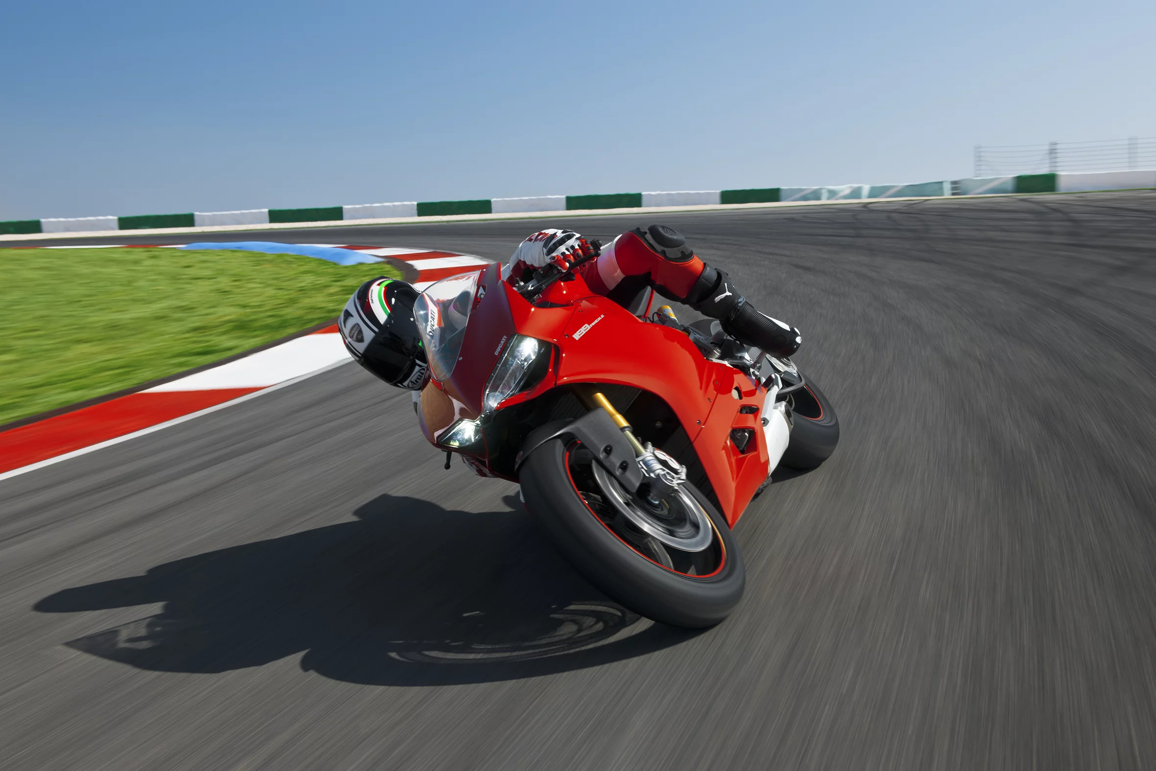 Ducati's 1199 Panigale on track