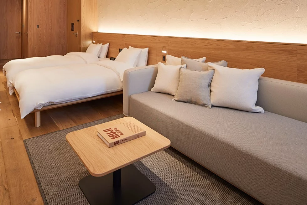 Lounge area of the Type D suite