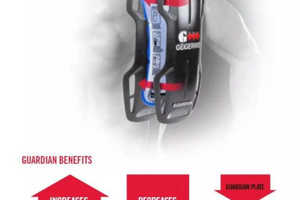 The Guardian slims your pack and protects your back