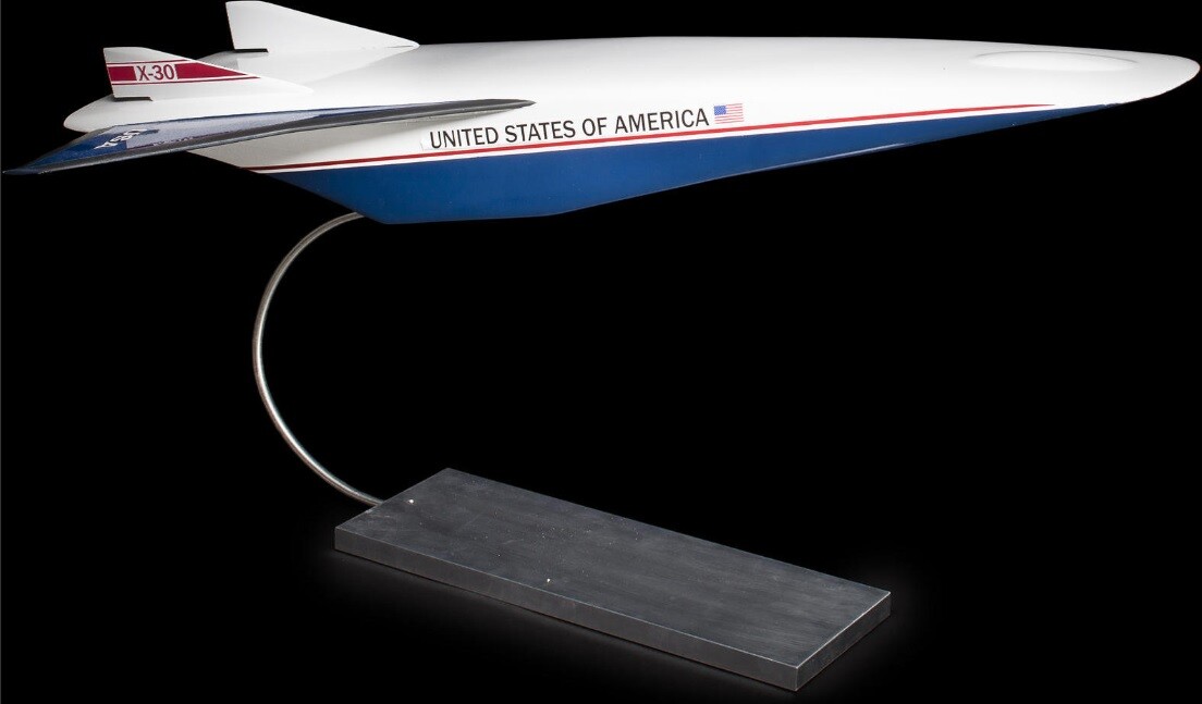 Rockwell X-30 spaceplane model (Photo: Bonhams) (Photo: Bonhams)