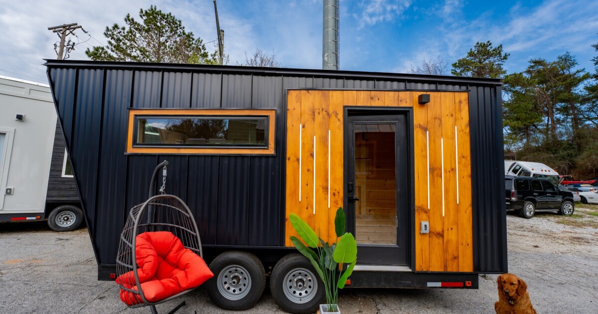 Dragon Tiny Homes turns a tiny house into a mobile sauna Dragon Tiny Homes turns a tiny house into a mobile sauna