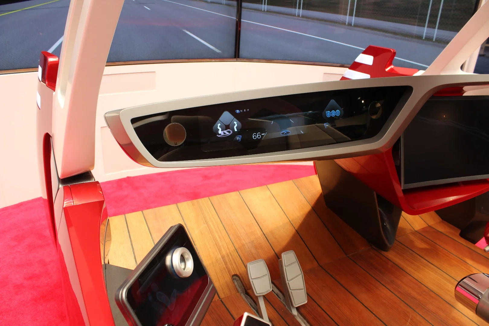 The BCS Surf 'n Curve includes both manual and autonomous modes and displays information on a series of digital displays