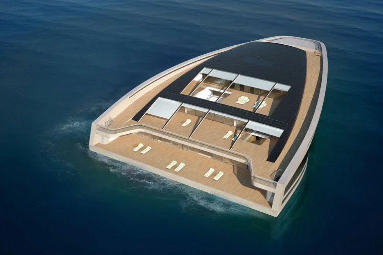 The Wally Hermes - a floating resort