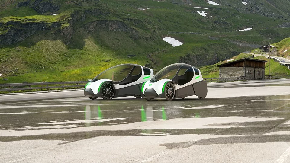 A rendering of the Podbike, in its native Norway