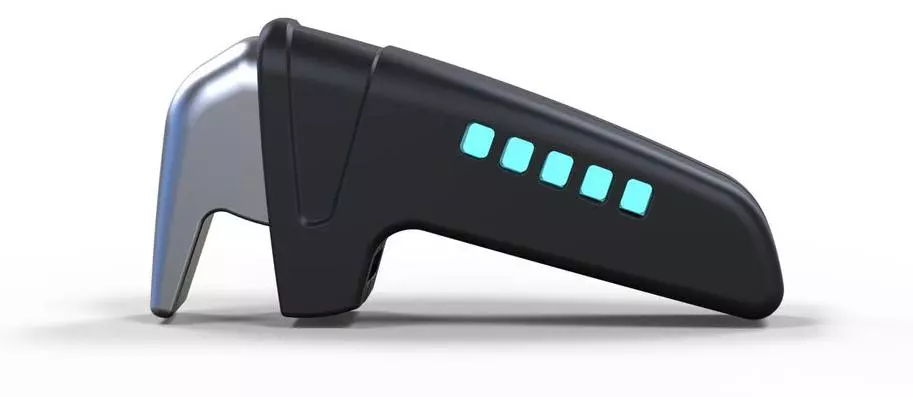 Radinn G2X: hand control is similar to that on an electric skateboard