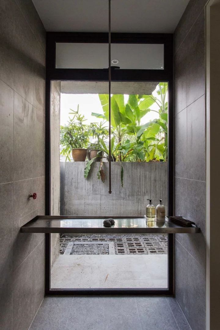 The architects see their Planter Box House as a “redefinition of a contemporary tropical house"