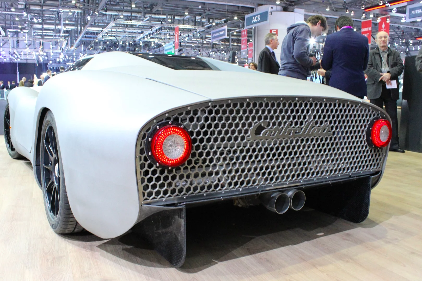 The Corbellati Missile has a carbon fiber chassis and body