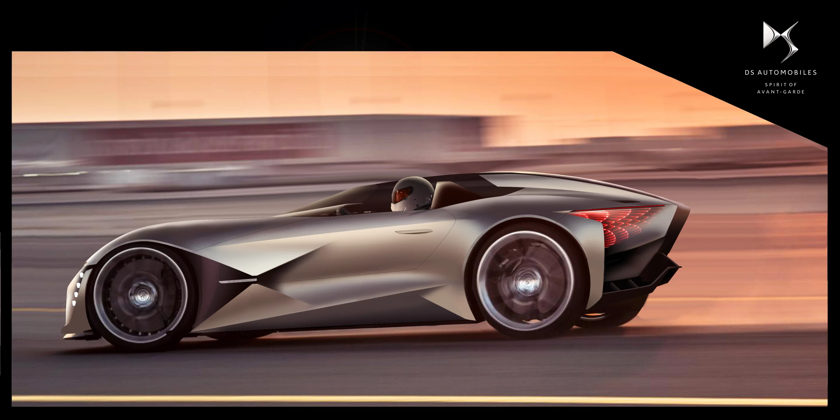 The performance side of the dual-personality DS X E-Tense concept