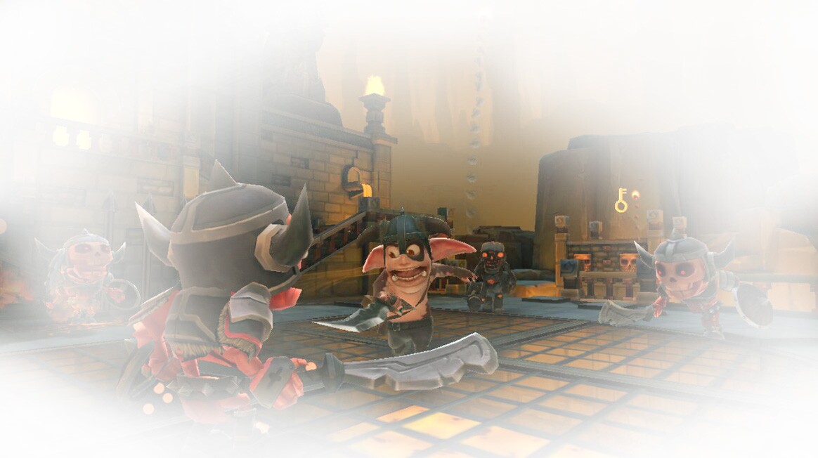 Fogging (simulated in this image) can put a damper on your VR experience, but Clarity Defog It wipes can eliminate the problem