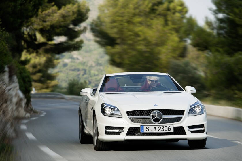 The 2012 Mercedes-Benz SLK 250 CDI