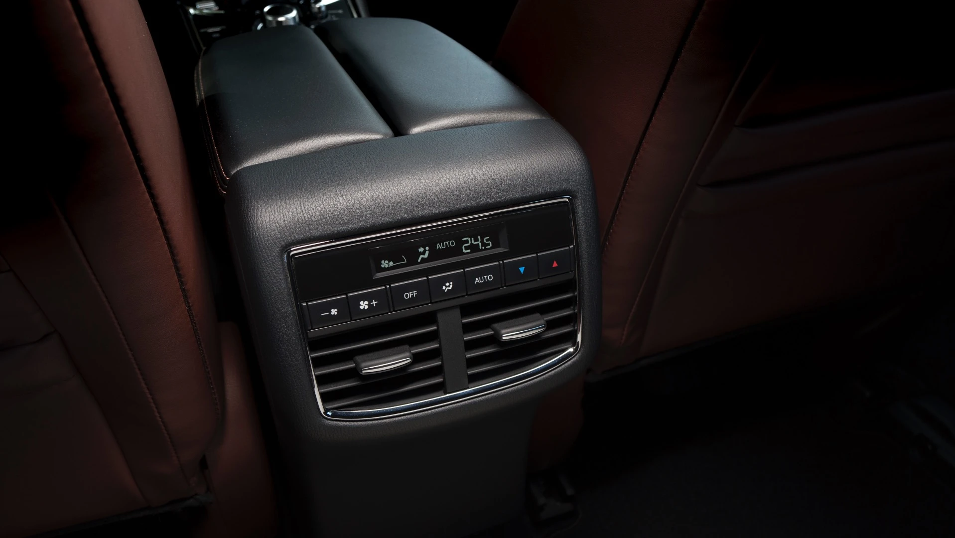 Rear seat passengers are well looked after in the CX-9