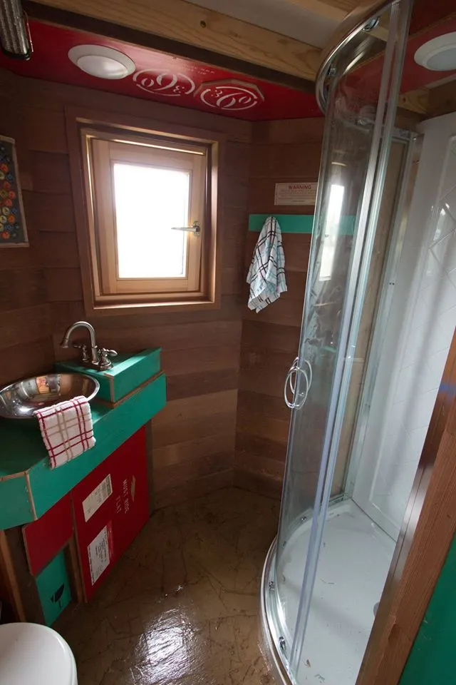 The bathroom
