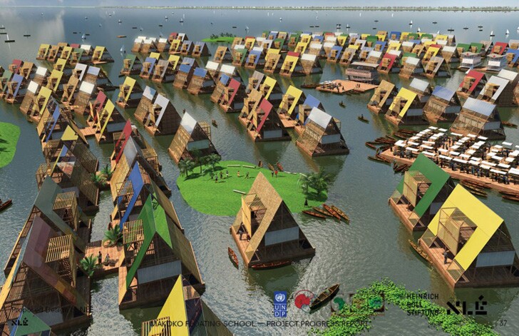 If the prototype is successful, replicated structures could provide homes for over 100,000 people in the area (Image: NLÉ)