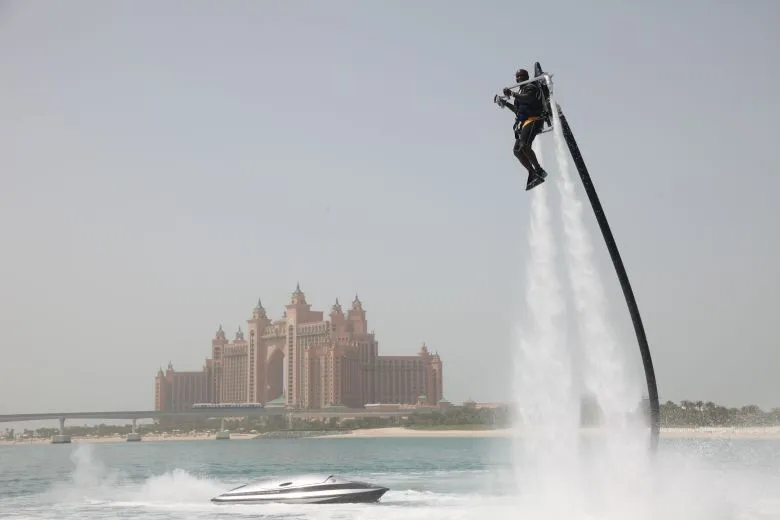 The Jetlev-Flyer in action