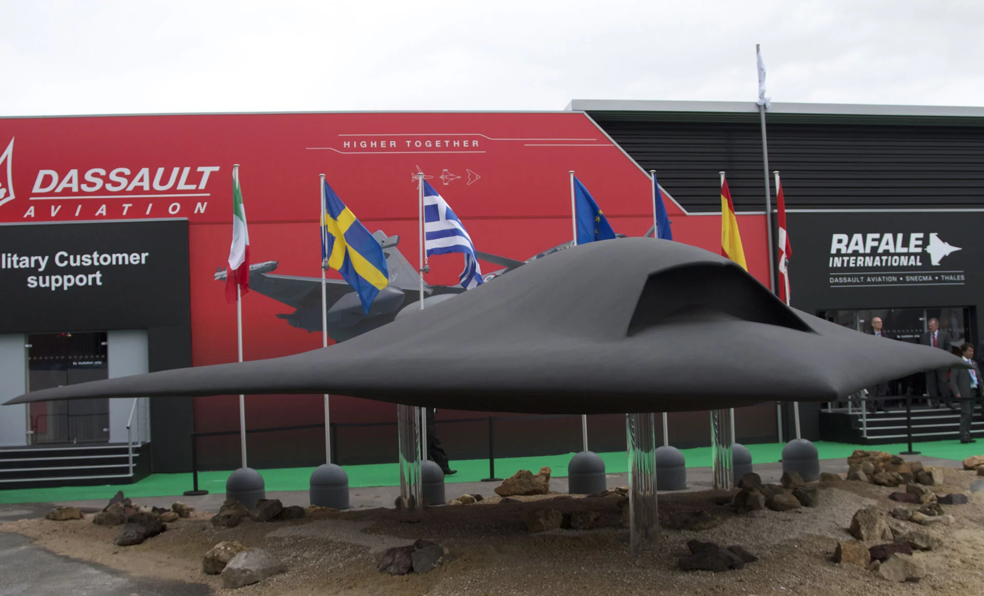 Dassault Stealth UAV mock up