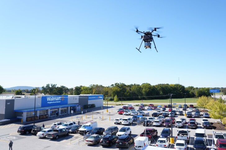 Walmart is
                                    expanding its drone delivery
                                    operations to six US states