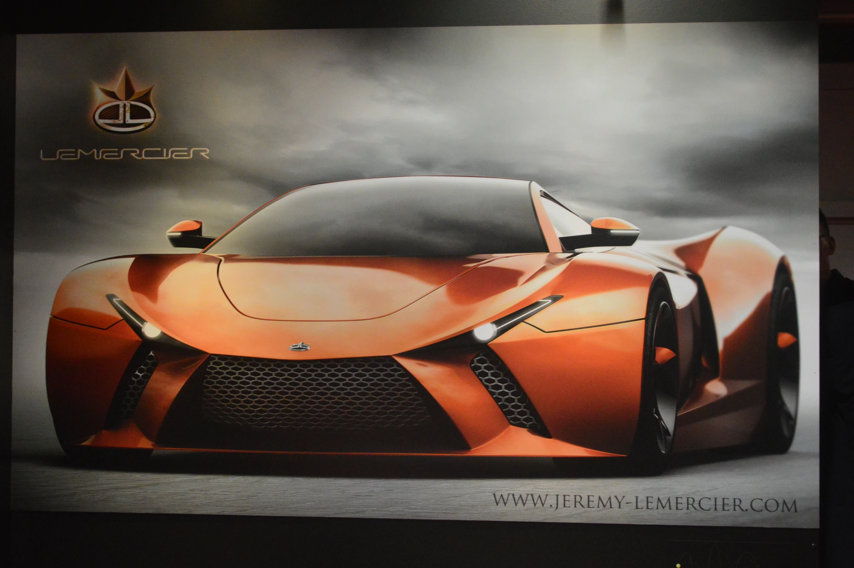 Car designer Jeremy Lemercier doesn't have a full vehicle to show, but this rendering of the "Révolution" is pretty intriguing (Photo: C.C. Weiss/Gizmag)