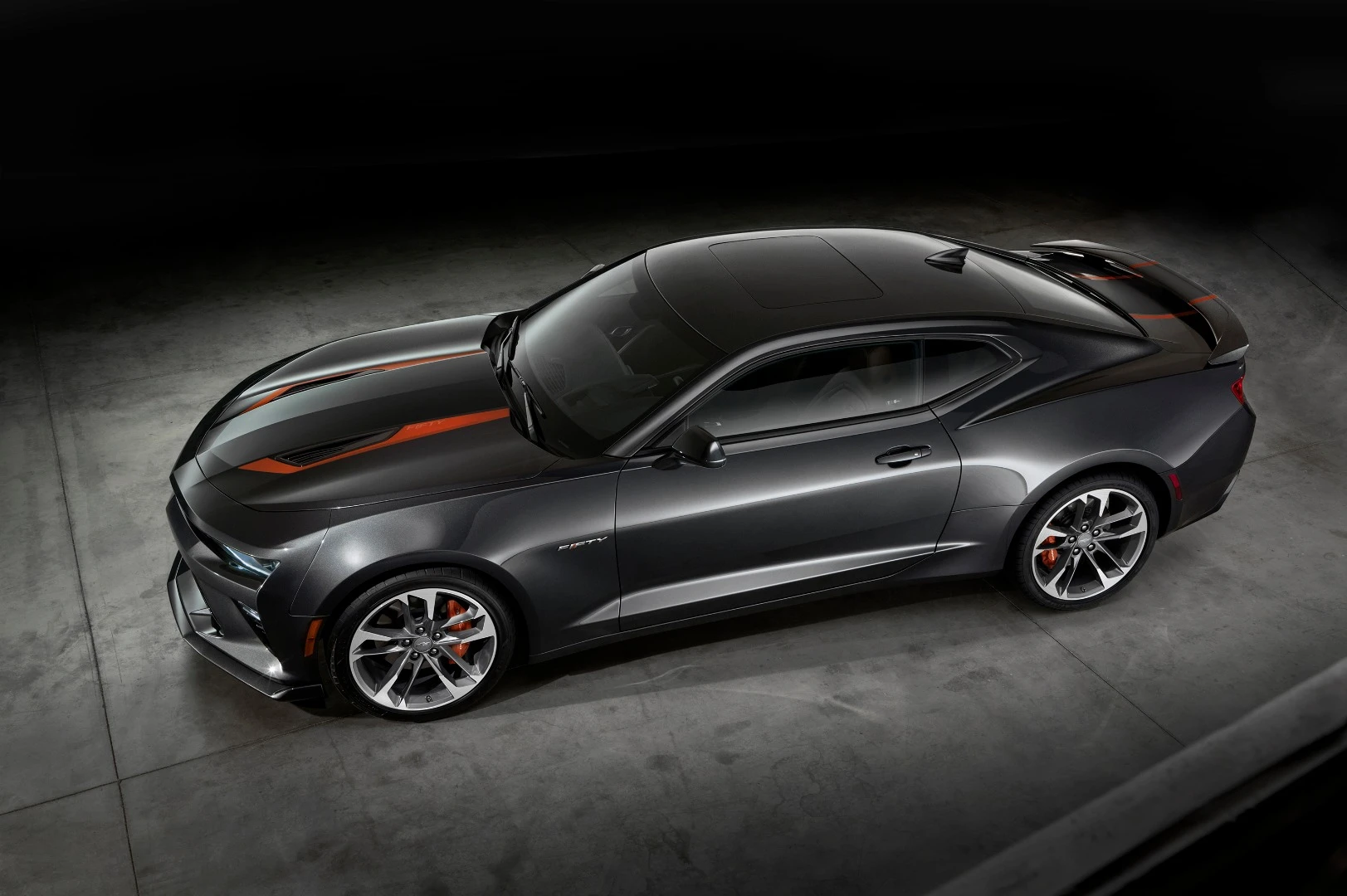 The 50th Anniversary Camaro is a styling special to celebrate the nameplate's birthday