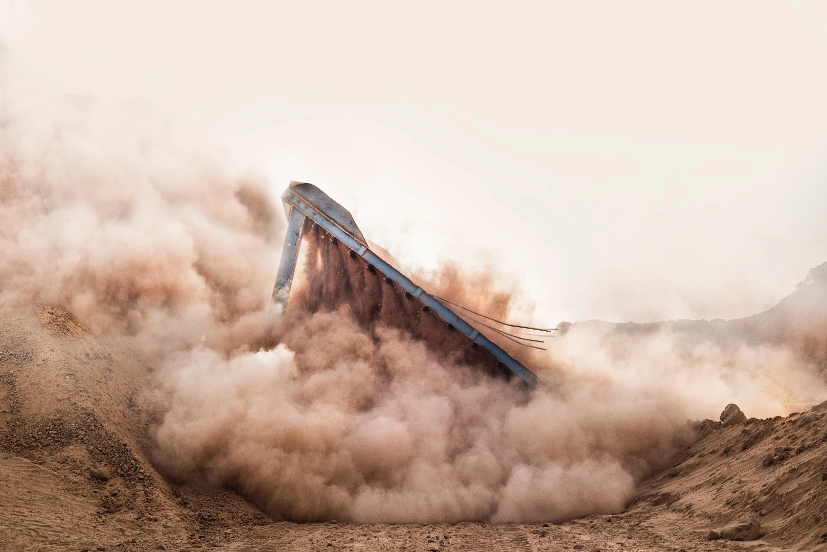 Changing Landscape 1, by Barbara Rossi, was taken in Sokhna, Egypt, with a Nikon D810. "I took this photo in deconstruction, it shows transformation, action and beauty," says the photographer