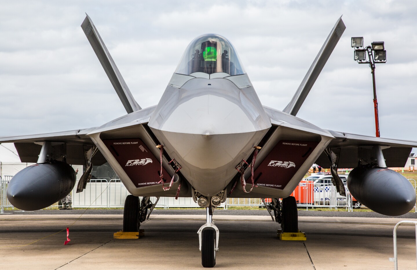 The USAF F-22 Raptor (Photo: Noel McKeegan/Gizmag.com)