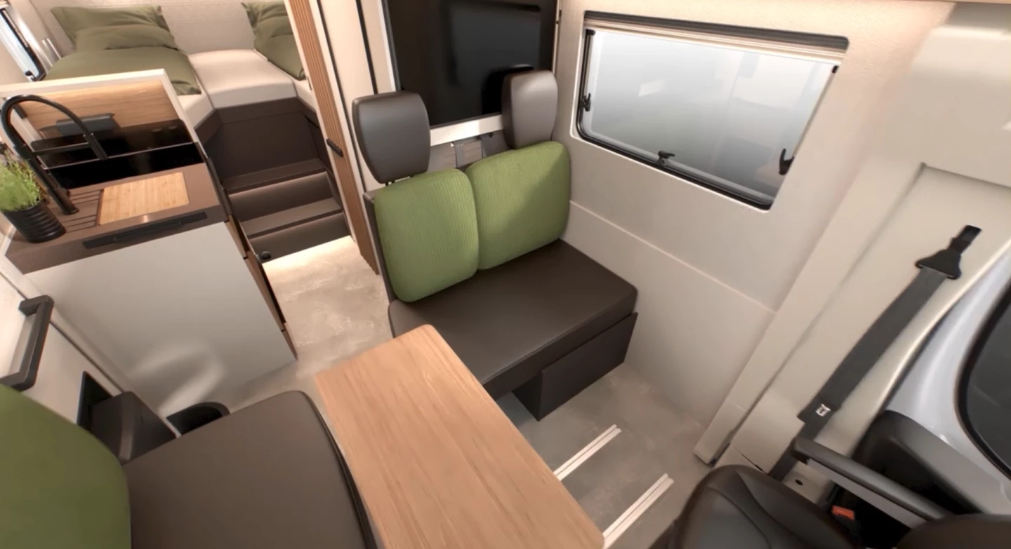 Dining lounge travel mode