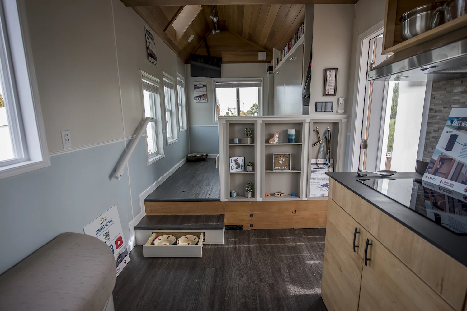 The Revolve House features a total floorspace of 238 sq ft (22 sq m)