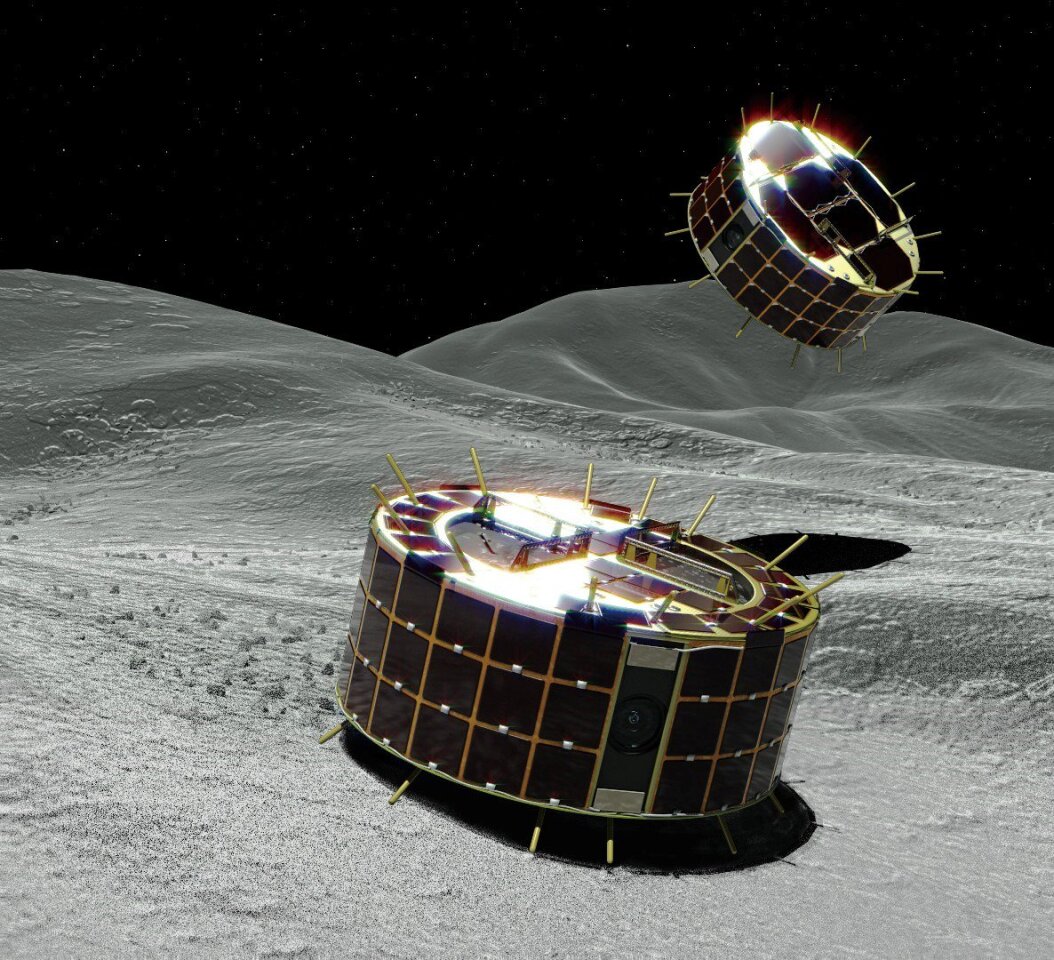 JAXA's Hayabusa 2 spacecraft will deploy the two Minerva-II1 rovers to the surface of Ryugu