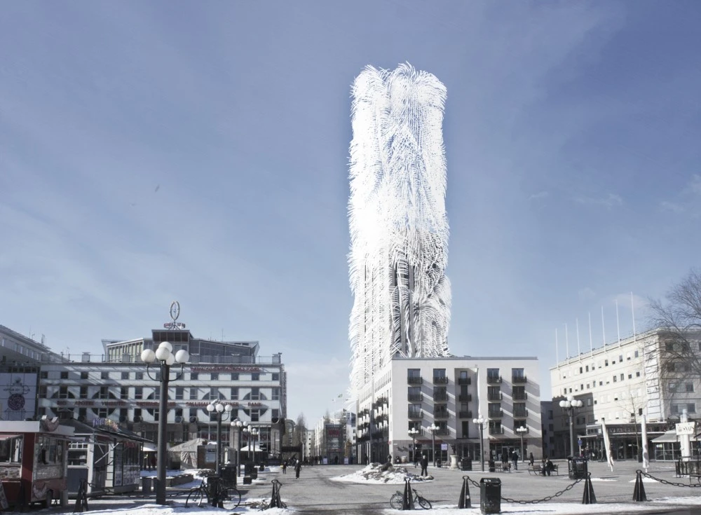 Belatchew Arkitekter's Strawscraper concept