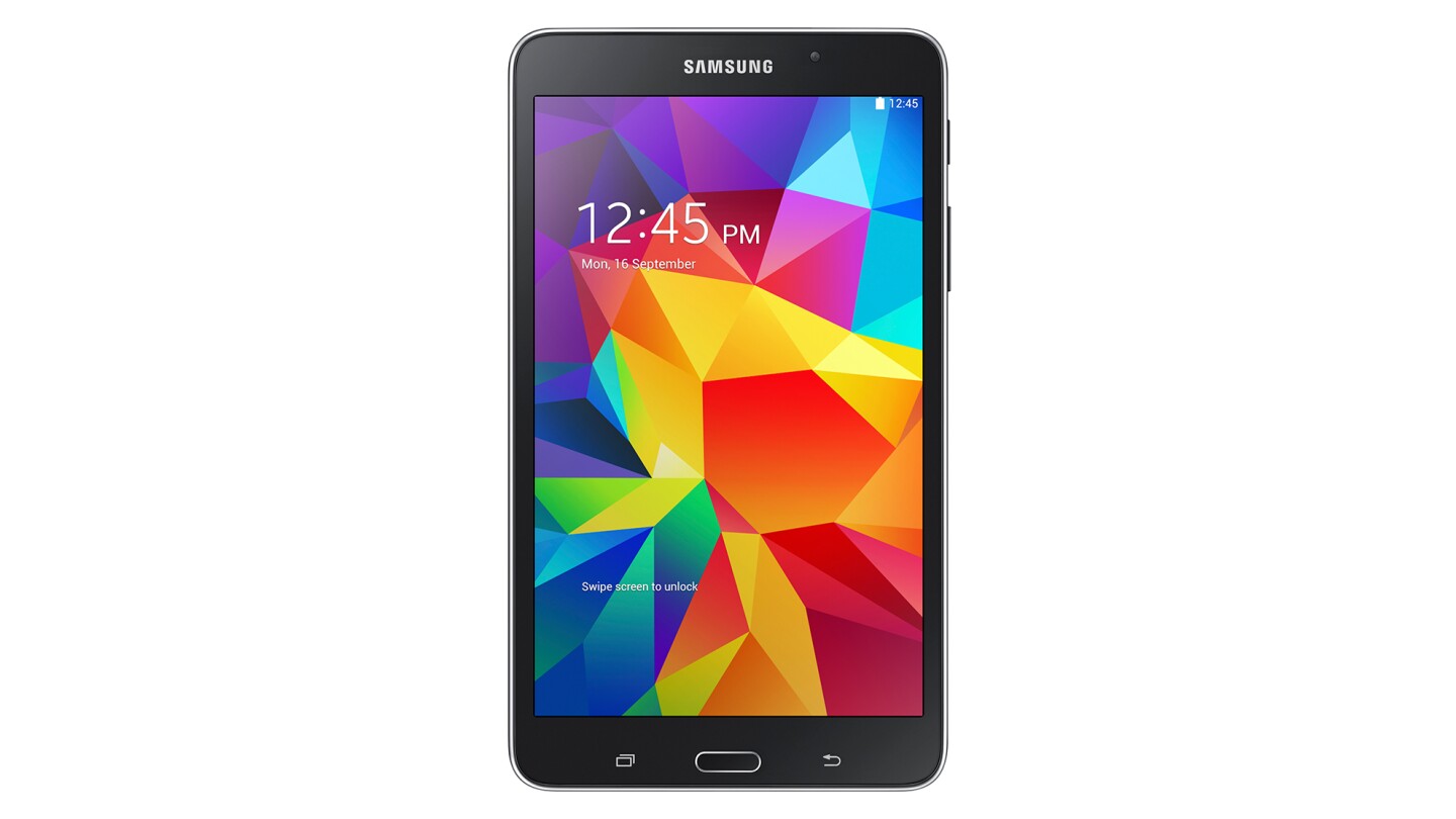 The Samsung version of the mid-ranged device that Barnes & Noble is pinning its tablet future on, the Galaxy Tab 4