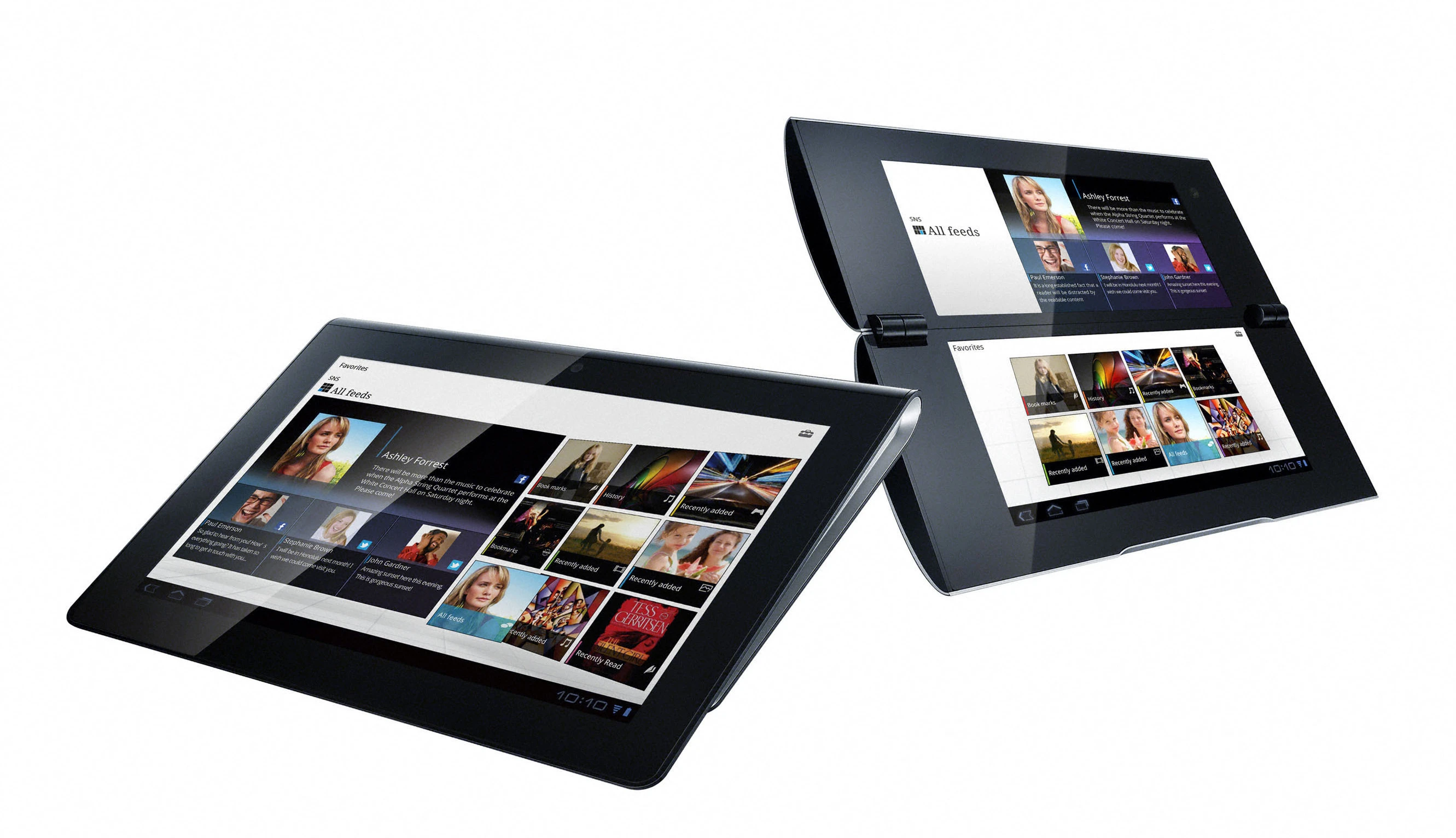 Sony Tablet: the S1 and S2 devices will hit the market later this year